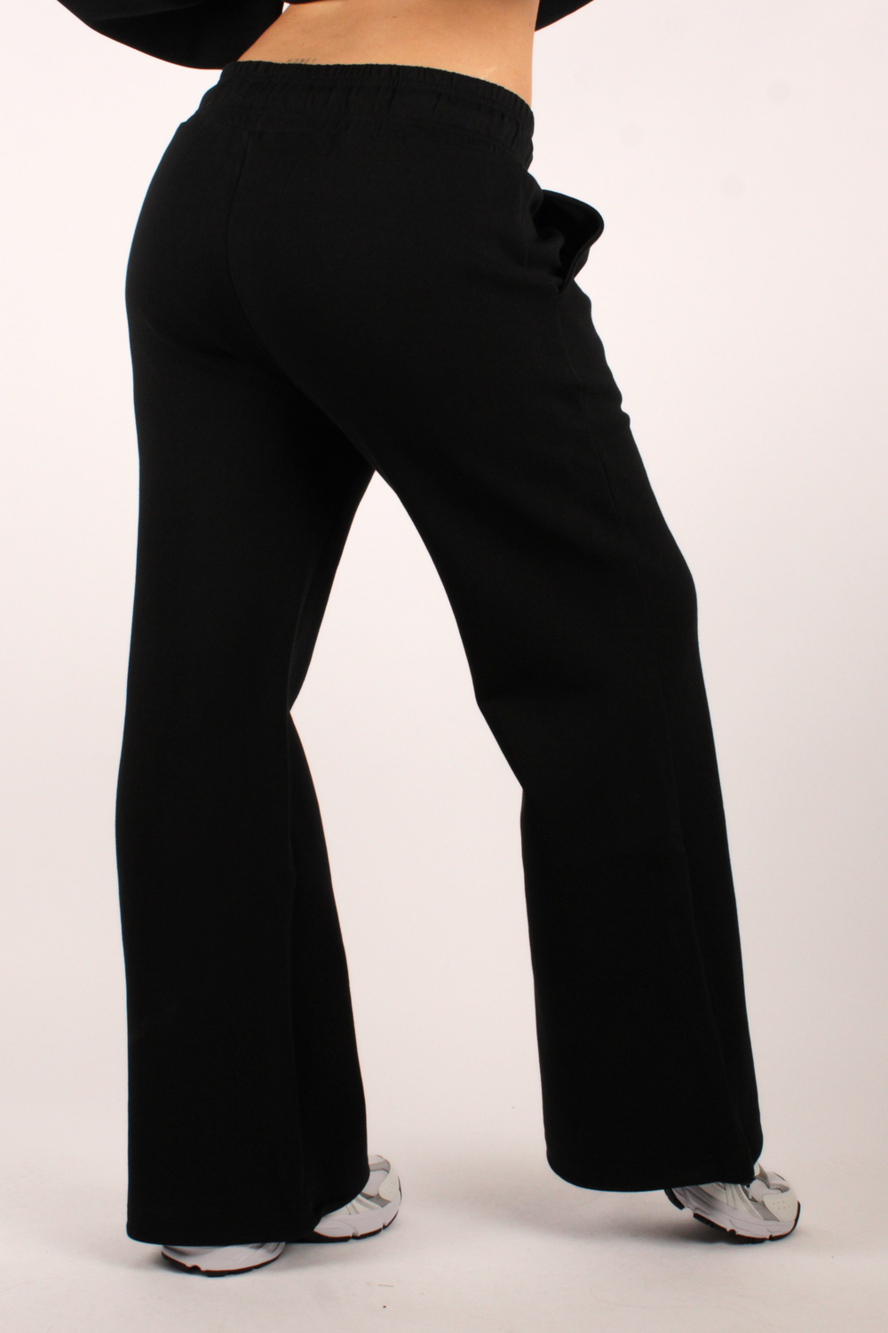 Adjustable Oversized Joggers Black