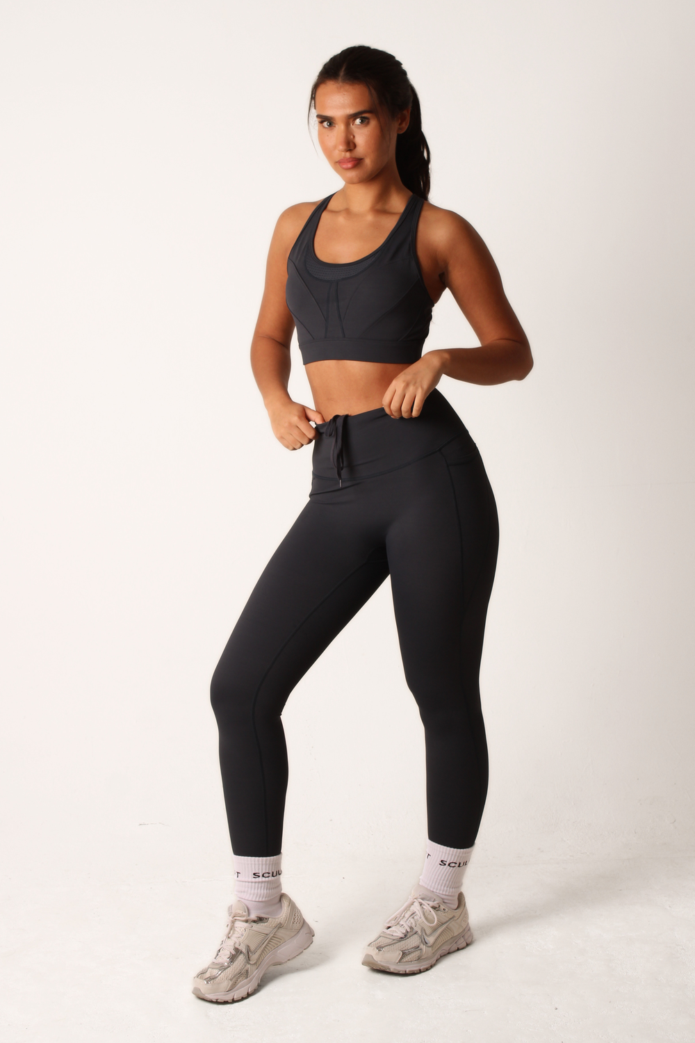 Performance High Waisted Leggings Impact Blue