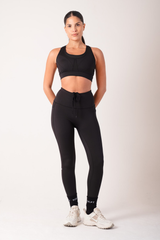Performance High Waisted Leggings Black