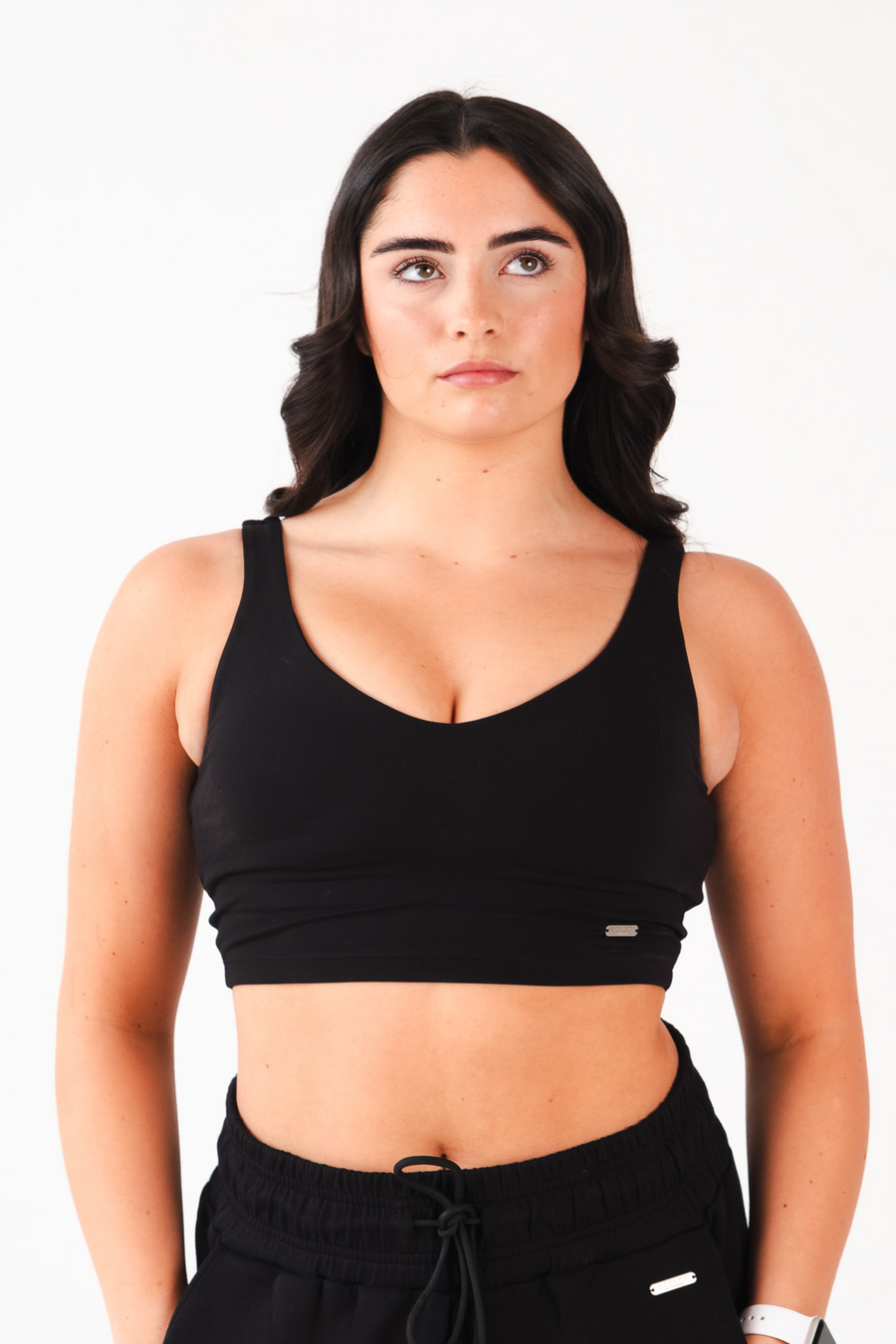 Cami Style Sports Bra Black