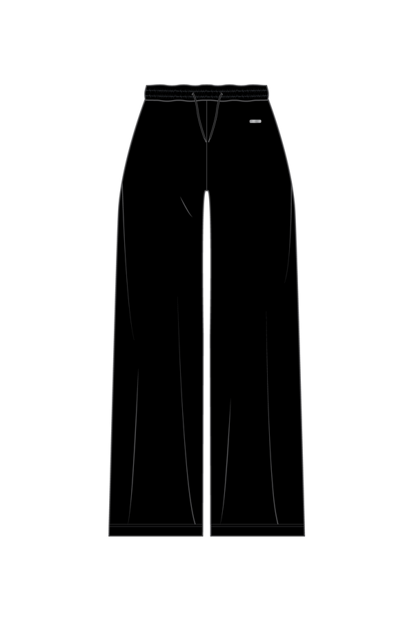 Adjustable Oversized Joggers Black