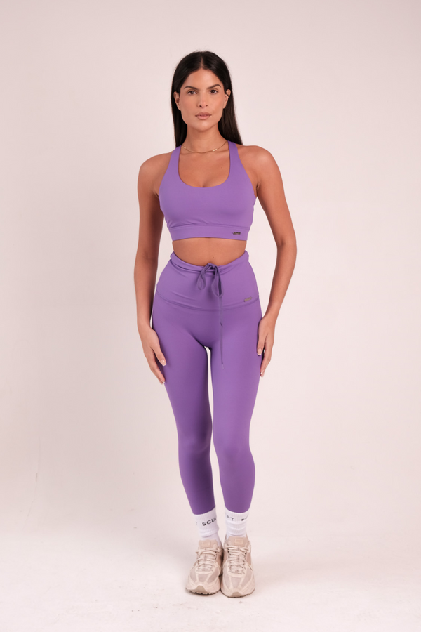 Performance High Waisted Leggings Violet