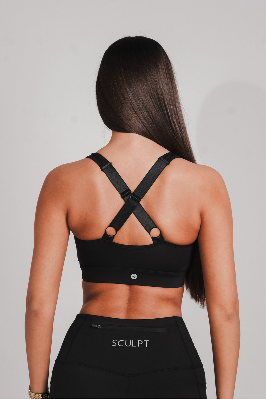Performance Impact Sports Bra Black