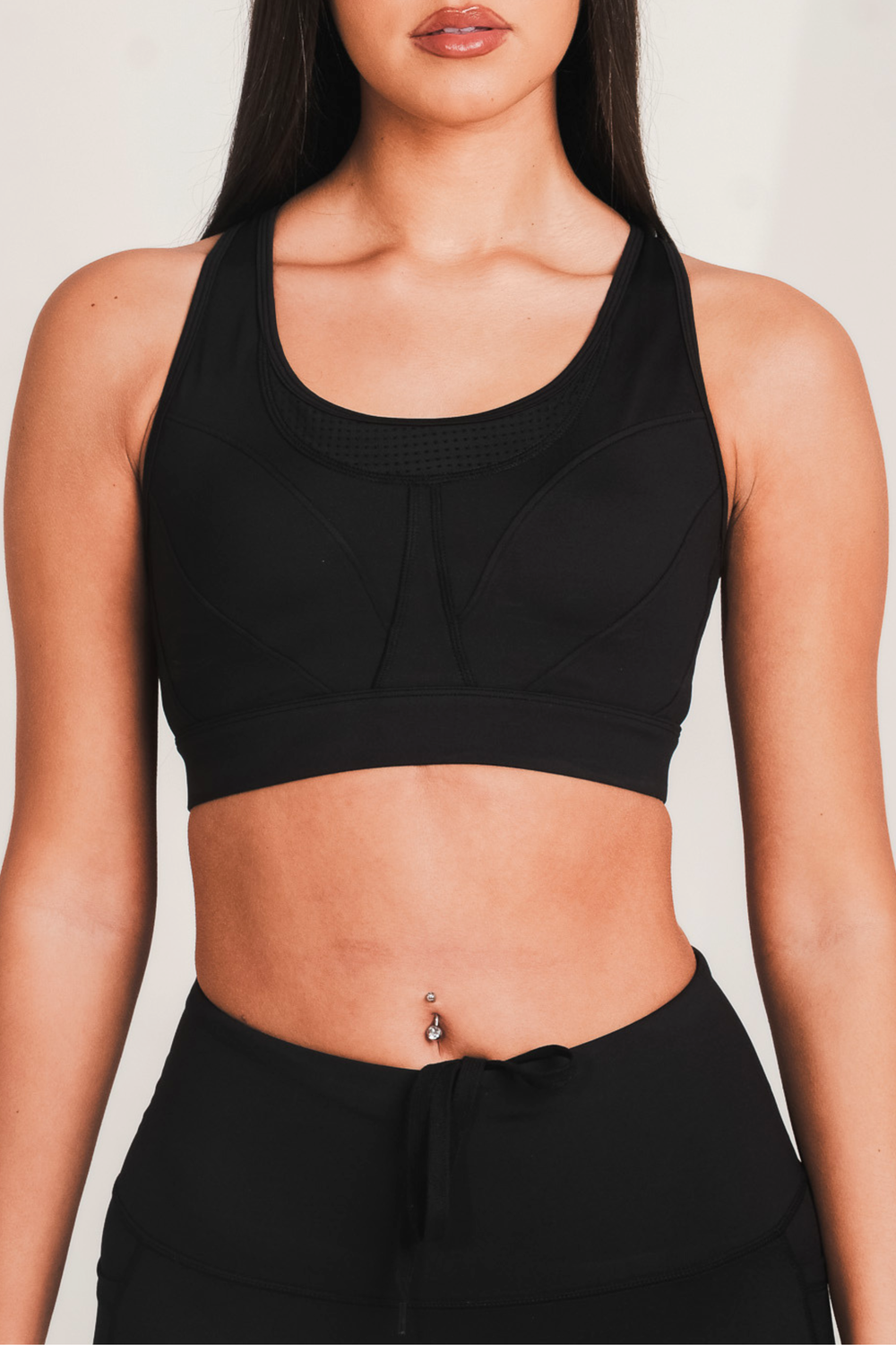 Performance Impact Sports Bra Black